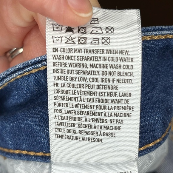 American Eagle Women’s Super Stretch Mid Rise Jegging Denim Jean 10 Long Y2K - Picture 10 of 11